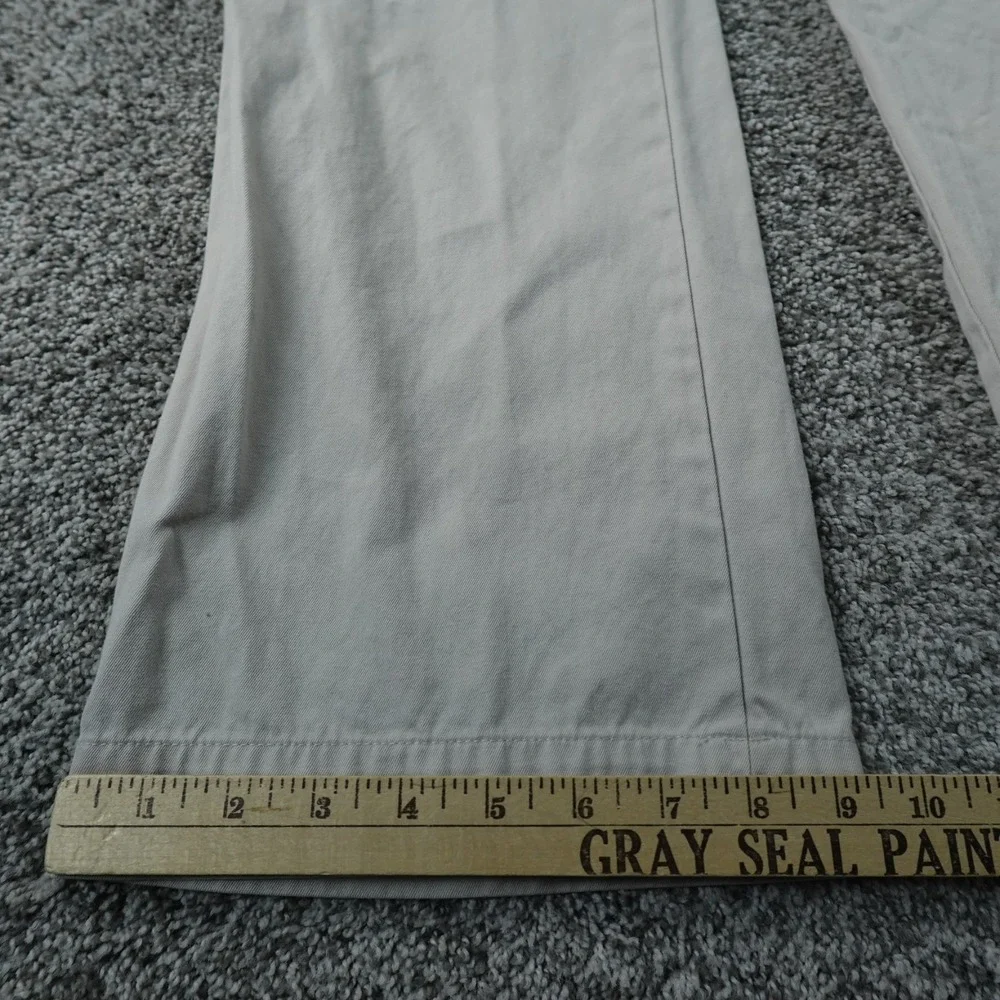Banana Republic Pants Mens 32X34 Beige Tan Khaki Dawson Chino Trouser Flat Front